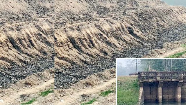 বিয়ানীবাজারে করতি খালের ২১শ’ মিটার খননের কাজ শুরু