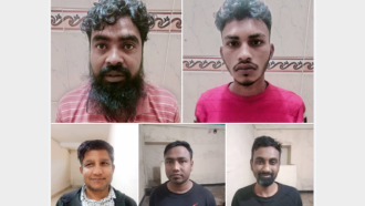 সিলেটে ৪ ছিনতাইকারীসহ পুলিশের জালে ৫ জন