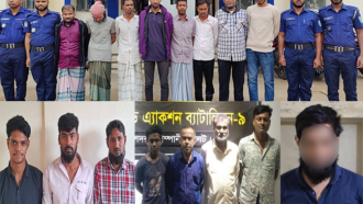 সিলেটে বিশেষ অভিযানে গ্রেফতার ১৬