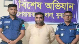 সুনামগঞ্জে পুলিশের জালে তাহের