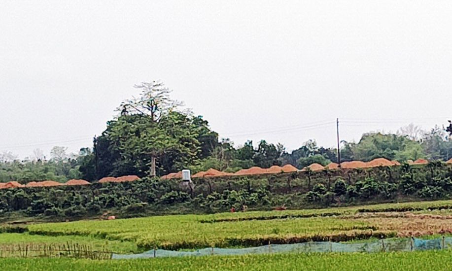 মৌলভীবাজারে মনু নদীর বাঁধে কাজ করতে দিচ্ছে না বিএসএফ