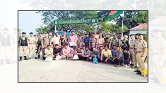 ভারতে জেল খেটে সিলেট হয়ে ফিরলেন ১৪ বাংলাদেশি