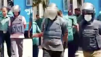 লাশ পোড়ানো মামলায় ৩ পুলিশ কর্মকর্তা কারাগারে