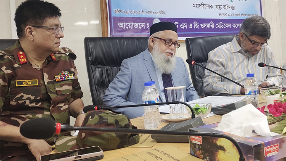 চীনের হাসপাতাল নিয়ে সিলেটে এসে যা বললেন স্বাস্থ্য অধিদপ্তরের ডিজি