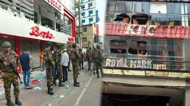 সিলেটের যেসব প্রতিষ্ঠানে হামলা