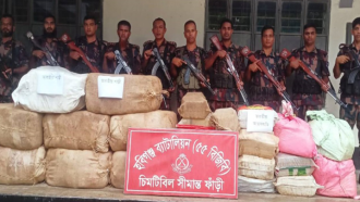 হবিগঞ্জে অর্ধ কোটি টাকা মূল্যের ভারতীয় পণ্য আটক