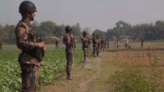 বিজিবির কড়া নজরদারি, টহল জোরদার