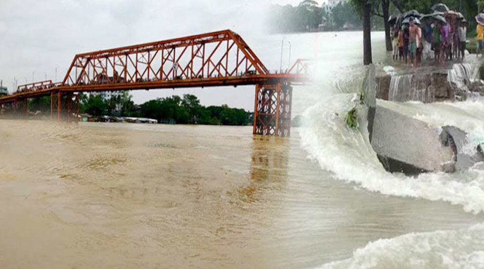 আসছে বর্ষা, আতঙ্কে সিলেট নগরবাসী