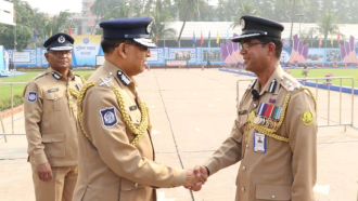 “পুলিশ ফোর্স এক্সেমপ্লারি গুড সার্ভিস ব্যাজ” পেলেন এসএমপি কমিশনার