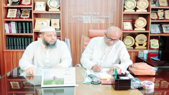 মাথিউরায় ভারপ্রাপ্ত চেয়ারম্যানের দায়িত্ব গ্রহণ করলেন আলতাফ