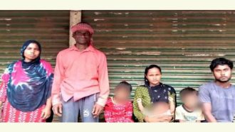 কুলাউড়ায় ফের পুশইন : বিজিবির হাতে আটক শিশুসহ ৭ বাংলাদেশি