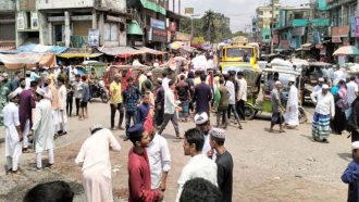 ঢাকা-সিলেট মহাসড়ক অবরোধ