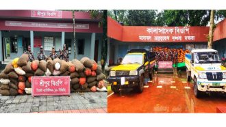 সিলেটে ১ কোটি ২৮ লাখ টাকার চোরাই পণ্য আটক