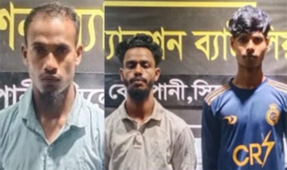 সিলেটে র‌্যাবের জালে ৩ জন