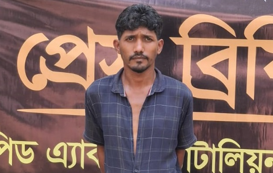 চুনারুঘাটে ২০ কেজি গাঁজাসহ গ্রেফতার এক