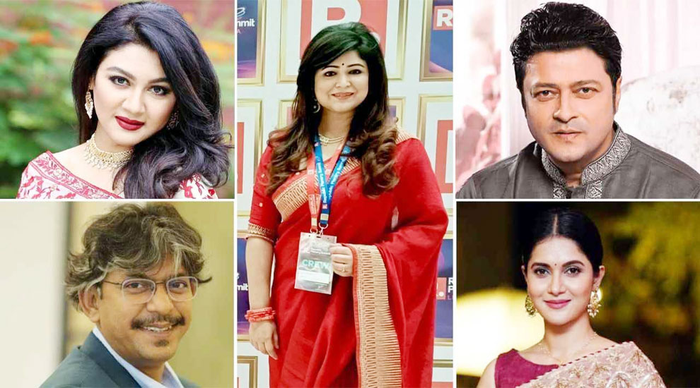 বাংলাদেশি শিল্পীদের ‘ঘাড় ধাক্কা’ দিয়ে বের করা উচিত: ভারতীয় উপস্থাপিকা