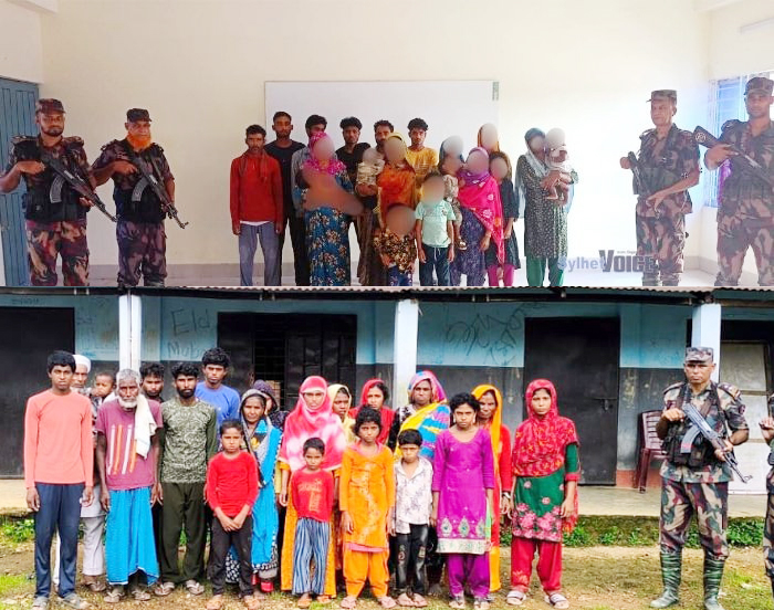 সিলেট সীমান্ত দিয়ে ৩৯ জনকে পুশইন করলো ভারত