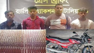 সিলেটে র‌্যাবের জালে ৪, পাওয়া গেলো যা