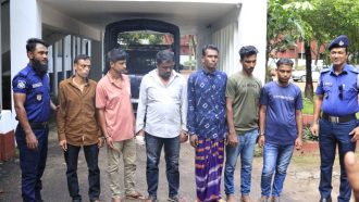 বড়লেখায় মন্দিরে চুরির ঘটনায় গ্রেফতার ৬ , মালামাল উদ্ধার