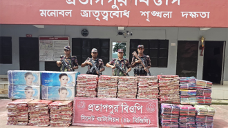 সিলেটে কোটি টাকার বেশি চোরাই পণ্য জব্দ