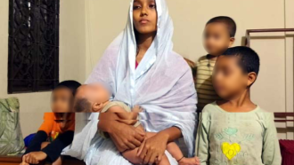 ওসমানীনগরে সংঘর্ষে স্বামীর মৃত্যু তে ৪ সন্তান নিয়ে দিশেহারা নাছিমা : পুরুষ শূণ্য গ্রাম