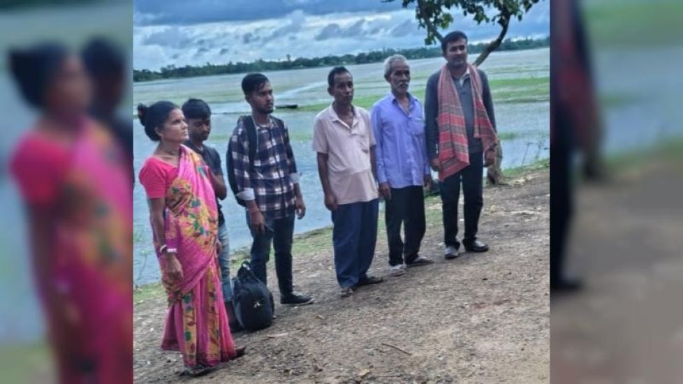 তাহিরপুর সীমান্তে ভারত থেকে অনুপ্রবেশের চেষ্টা : আটক ৬