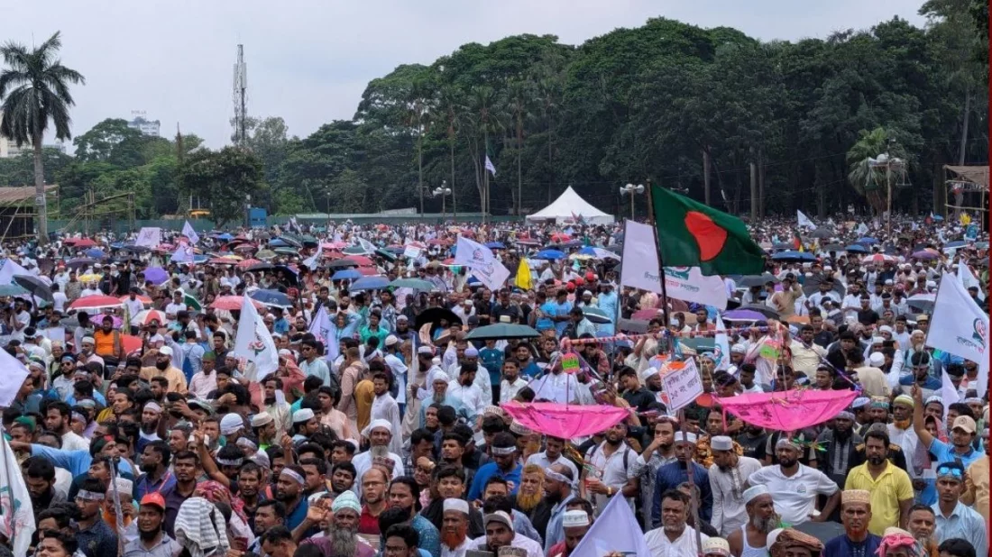 জামায়াতের জাতীয় সমাবেশের মূল পর্ব শুরু