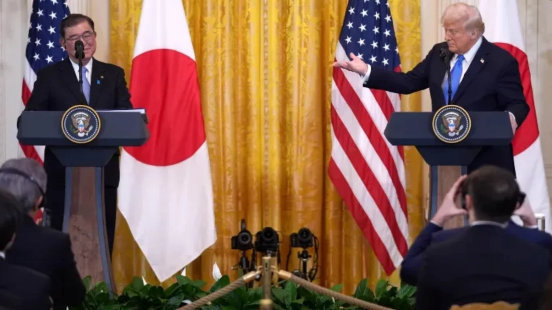 যুক্তরাষ্ট্র-জাপান ‘বিশাল’ বাণিজ্য চুক্তির ঘোষণা ট্রাম্পের