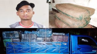 জৈন্তাপুরে সাড়ে ৭ লক্ষ টাকার ভারতীয় এলাচি জব্দ, আটক ১