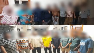 কাষ্টঘর থেকে মাদকসহ আটক ২৫ জনের পরিচয় মিলেছে