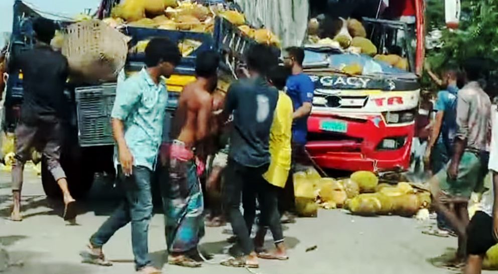 মাধবপুরে সড়কে প্রাণ গেল লিটনের