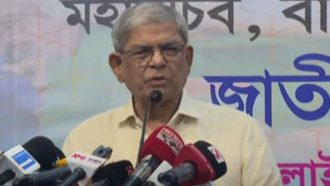 বিএনপি ক্ষমতার যাওয়ার জন্য অস্থির নয়: মির্জা ফখরুল