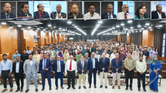 সাউথইস্ট ইউনিভার্সিটির সামার সেশনের নবীন শিক্ষার্থীদের বরণ