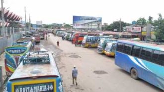 সিলেটে ধর্মঘটে অচলাবস্থা : প্রশাসনের সাথে বসছেন পরিবহন নেতারা