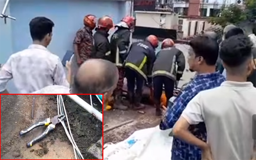 সিলেট নগরীতে ভবনের ছাদে বিদ্যুৎস্পৃষ্ট হয়ে এক ব্যক্তির মৃত্যু