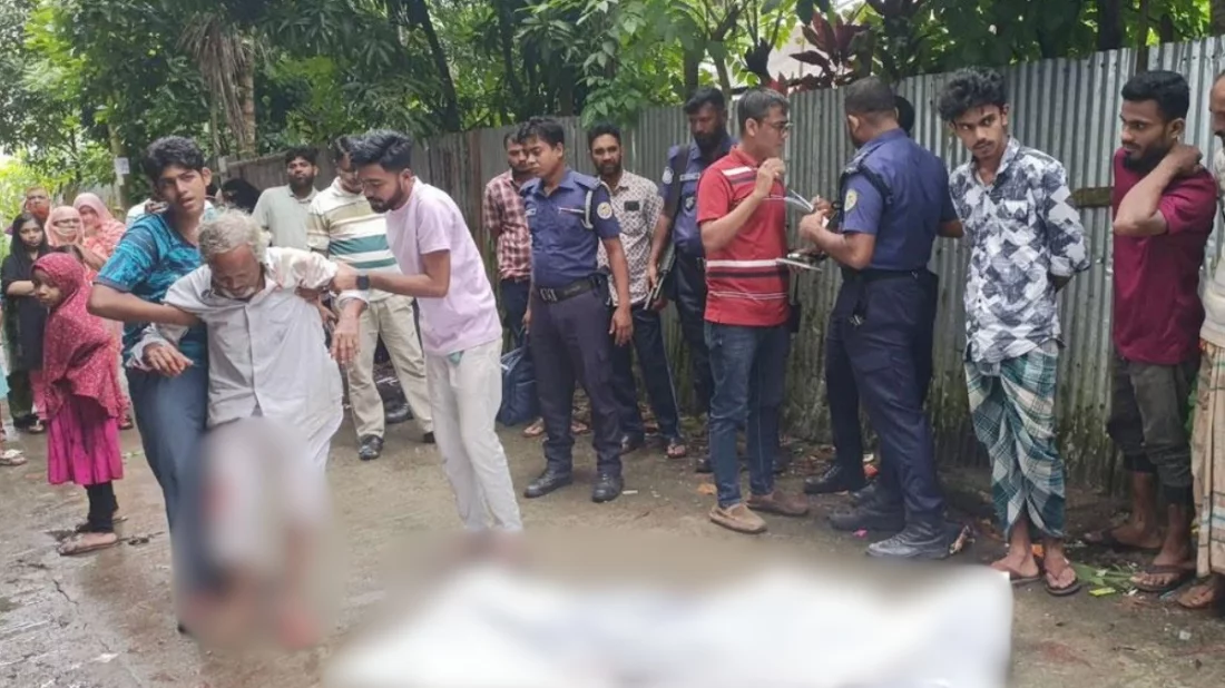 বাসার সামনেই পড়ে ছিল নিষিদ্ধ ছাত্রলীগ নেতার রক্তাক্ত মরদেহ