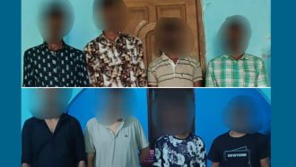 সিলেটে পুলিশের চেকপোস্টে ৮ জন আটক