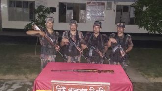 বড়লেখায় একনলা বন্দুক উদ্ধার