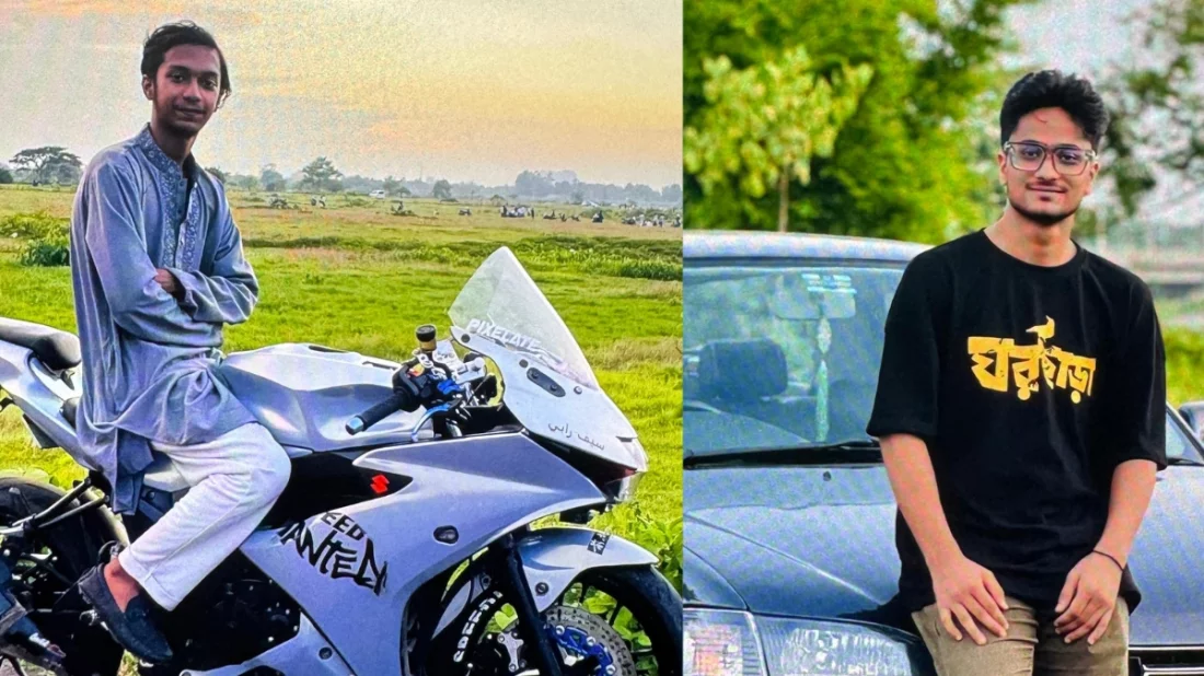 এক মোটরসাইকেলে ৩ বন্ধু, দুর্ঘটনার কবলে প্রাণ গেল দুজনের