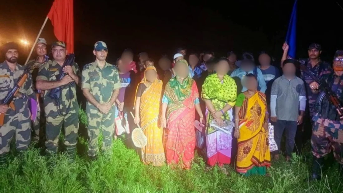 ভারতীয় কারাগারে বন্দি থাকা ১৮ বাংলাদেশিকে ফেরত পাঠালো বিএসএফ