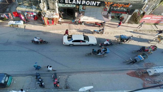 সিলেটে কিছুটা স্বস্তি, যান জট কিছুটা হলেও কমেছে