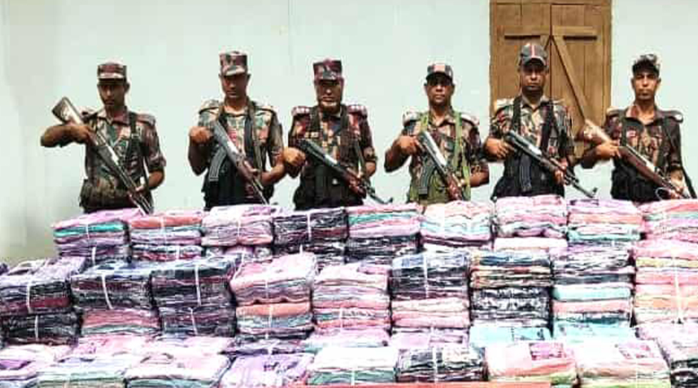 সিলেটে প্রায় দেড়কোটি টাকার অবৈধ পণ্য জব্দ