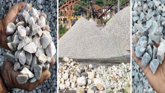 সিলেটে নিলামে উঠছে ভাঙা সাদাপাথর