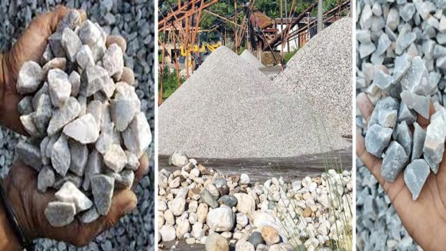 সিলেটে নিলামে উঠছে ভাঙা সাদাপাথর