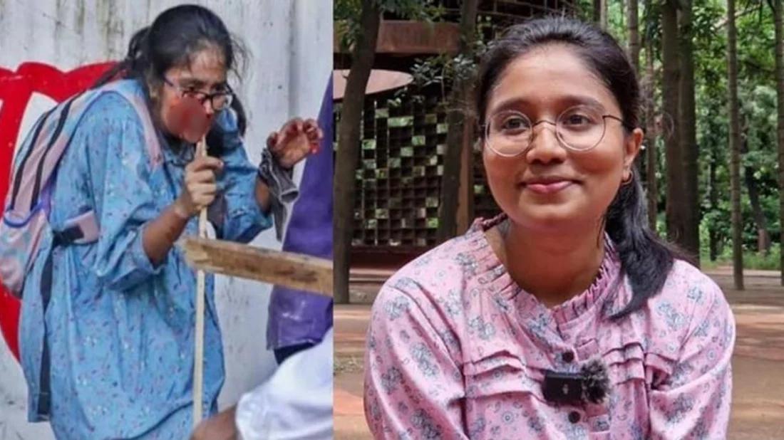 ডাকসু নির্বাচনে বিপুল ভোটে বিজয়ী জুলাই আন্দোলনের আলোচিত মুখ তন্বি