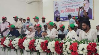 বিয়ানীবাজারে কমর কন্যা পপি’র শোডাউন