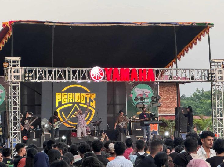 কনসার্টে ফিরেছে সিলেটের জনপ্রিয় ব্যান্ড “দ্যা পেরিডটস”