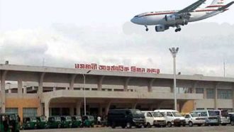 সিলেটে নামলো ঢাকার ফ্লাইট : শাহজালাল বিমানবন্দরে আগুন