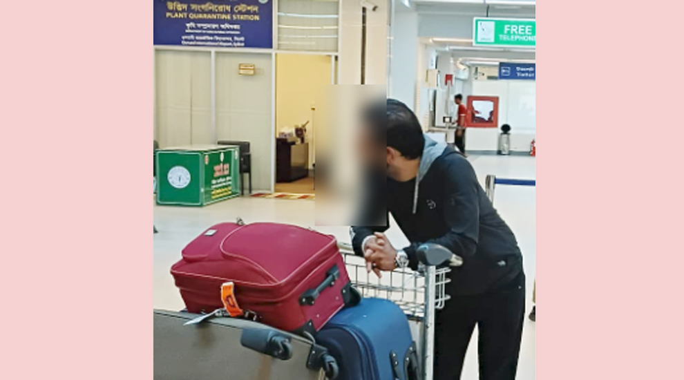 সিলেটের শওকতকে যে কারণে বিমানে বেঁধে রাখা হয়েছিল