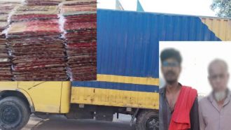 সিলেটে শাড়ির বিশাল চালানসহ আটক রয়েল-আজির